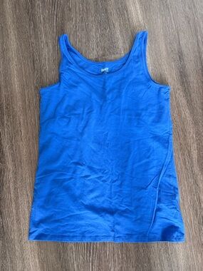 Duluth Trading Co Royal Blue Scoop Neck Tank